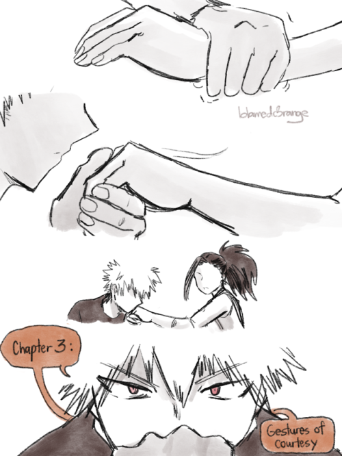 blamedorange:  @bnha-rarepair-month: Prompt 1: Kissing (handkissing is still kissing right) [also the higher ups of the pro-hero association were just actually fed up with bkg’s rudeness and hoped that he’d learn if he partnered up with yaomomo lmao]