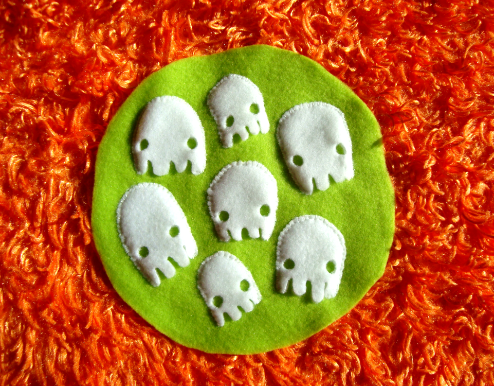 embroideredghost:  Twenty-nine new listings are up at Squish Ghost! 