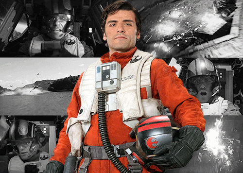 goodhobbits:Star Wars: The Force Awakens // Poe DameronI can fly anything.