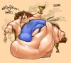 gassyfatchicks:the queen of indulgence by villaru 