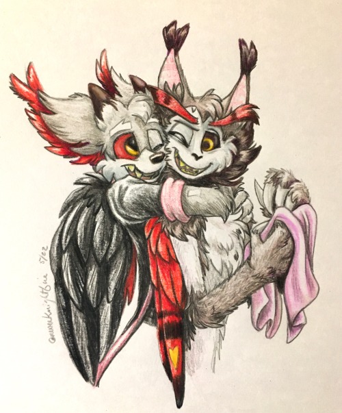 Husks Little Monster Gives Him A Gift