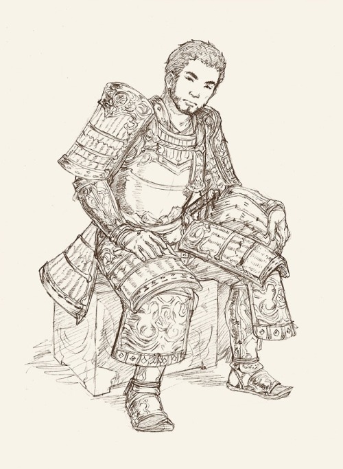 voidshards:Sketch commission for @alderique! Thank you so much!