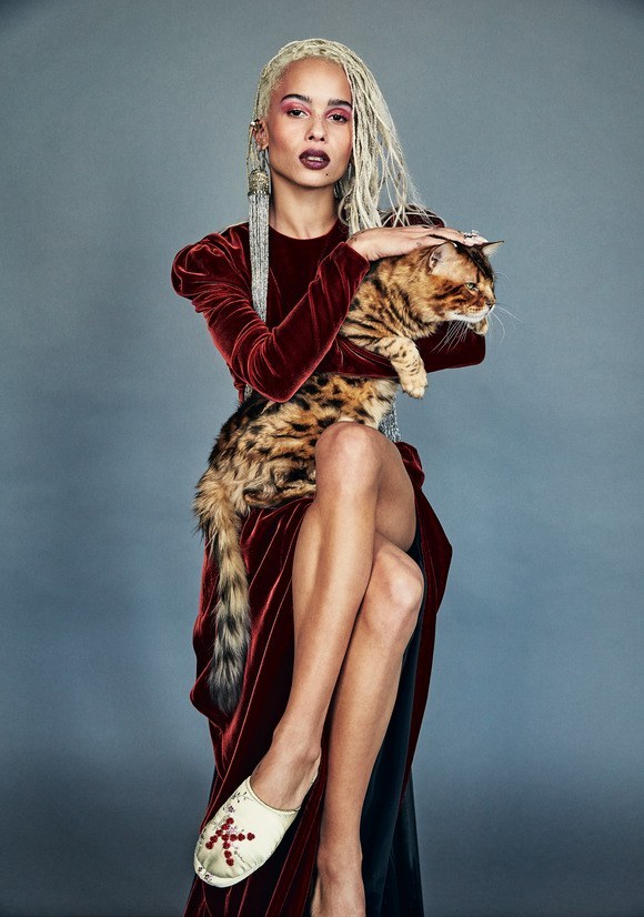 shadesofblackness: Zoë Kravitz for Allure June 2017 Fashion stylist: Beth Fenton.Hair:
