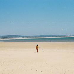 createdbyfaith:  Funny I saw this girl on the beach in Essaouria she had such a calm demeanor about her, yet I never saw her face ~ the moment I took a few shots of her, she walked away. Till this day I’ll never know what she looked like. Strange  (at