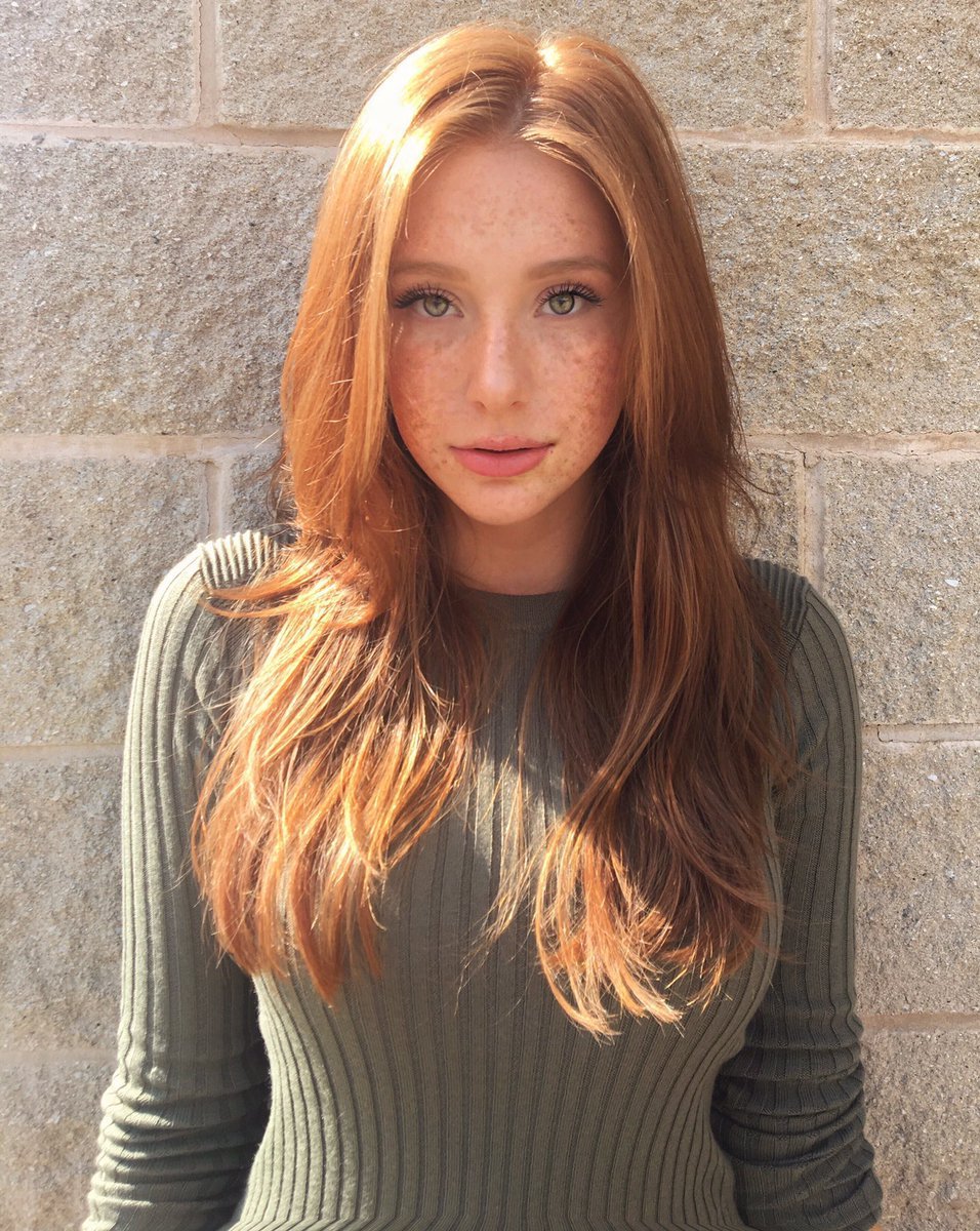 raeroyalgooble: Madeline Ford [x-post via /r/FreckledRedheads]