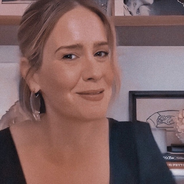 Sarah Paulson in a Conversations At Home interview icons 1/?
Give Credit Or Reblog If You Use