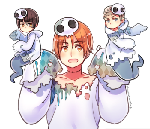 Some Halloween Hetalia!+++++++++++++++++++++++++++++++++++++++This is also part of my Halloween them