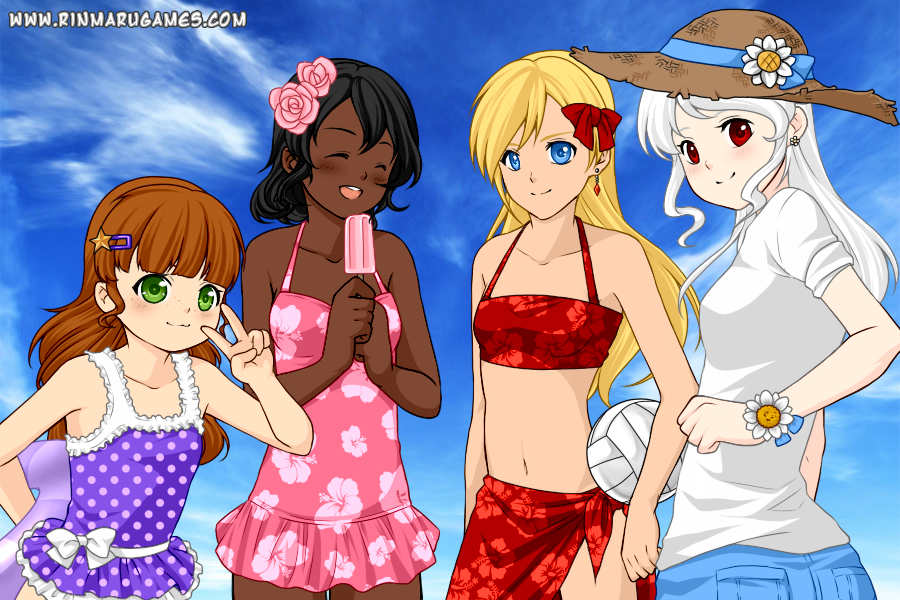 grievousGrimalkin Plays Dress-Up — Anime Summer Girls Dress Up by Rinmaru  Games ...