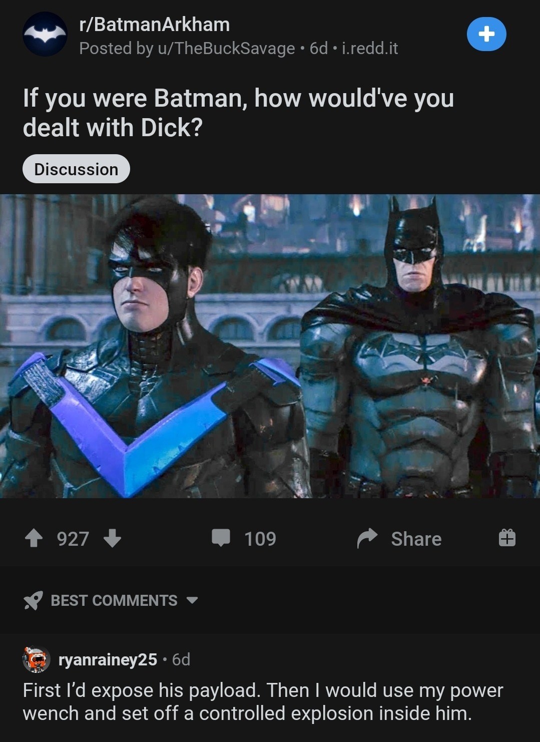 Batman Arkham Subreddit 