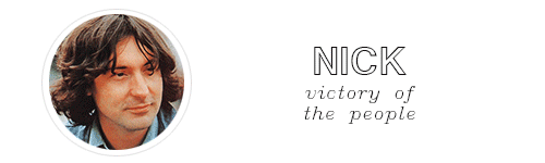 mcfffartney:  Pink Floyd: Name Meanings