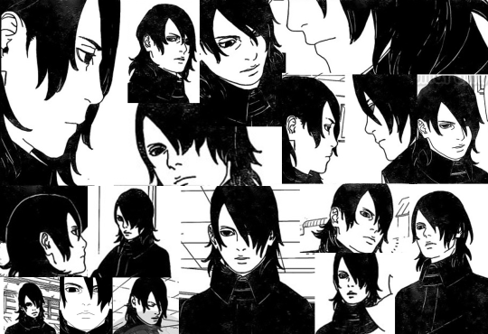 Where Mikio Ikemoto got idea of sasuke curly hairstyle?