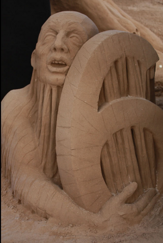 sixpenceee:  These Dante’s Inferno sand sculptures are porn pictures