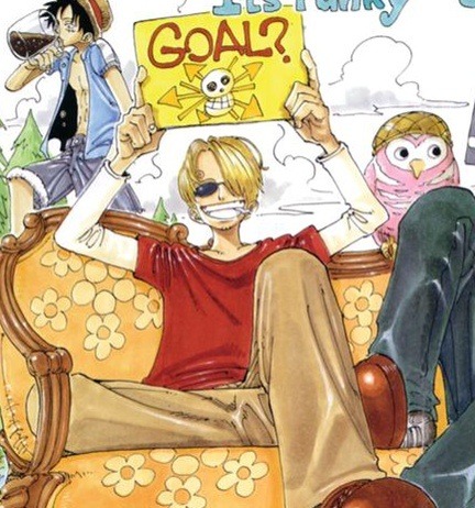 mashail-abdullah:  yuushishio:  cavenbishie:  Why is it that Sanji is always the cutest in the color spreads. Like seriously.What a little shit.  Because  there  is  a  brightest  lovely  warm  smile  on  that  squishy  cheek  melting  your  heart   My