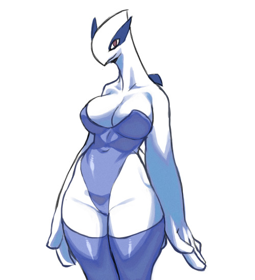 zaggatar:  jiji-sam:  warm up sketches, lugia bae boy  Now that is a particularly fantastic Lugia!   ^ agreed