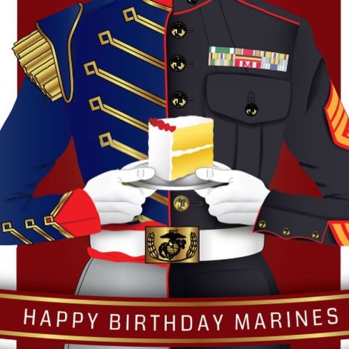 Happy Birthday to my fellow Marines past and present. #marinecorps #marinecorpsbirthday #instadaily 