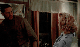 micaelaqueen15:  Lawless: Forrest &amp; Maggie  You just going to watch me forever?