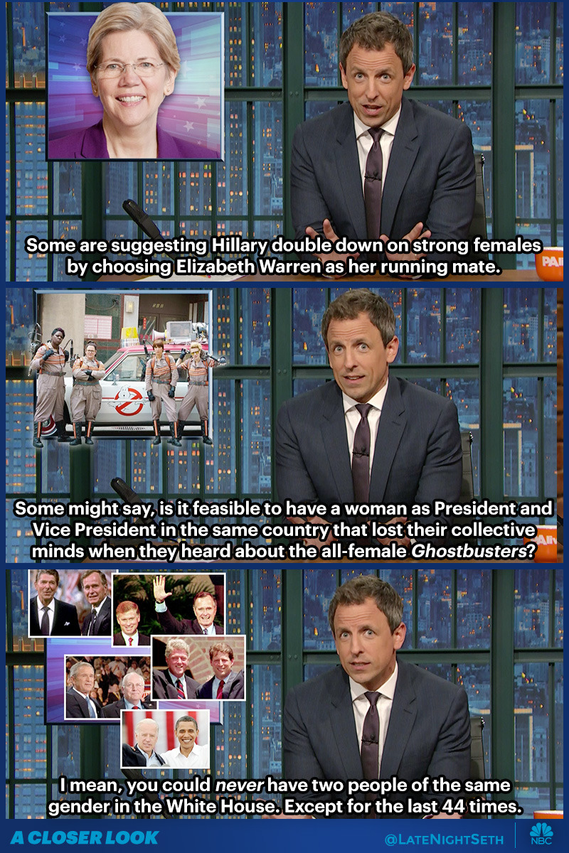 latenightseth:    They ain’t afraid of no ghosts.