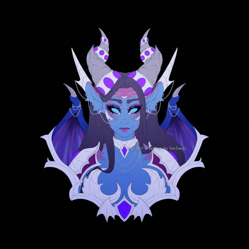 ✩‧₊ Twilight Dracthyr ₊‧✩ If I could, I’d make my Dracthyr look like a Nightborne.  She’d also