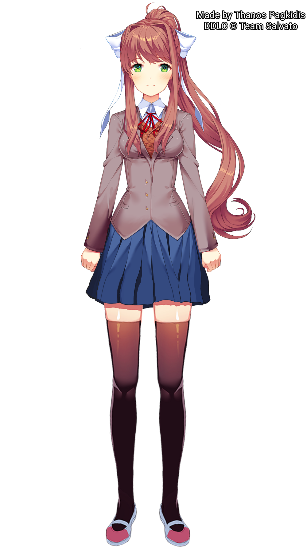 Monika Ddlc Full Body Sprite Images And Photos Finder