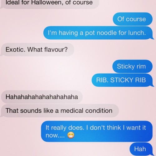 Yum. Sticky rim flavour&hellip;. #autocorrect #facepalms