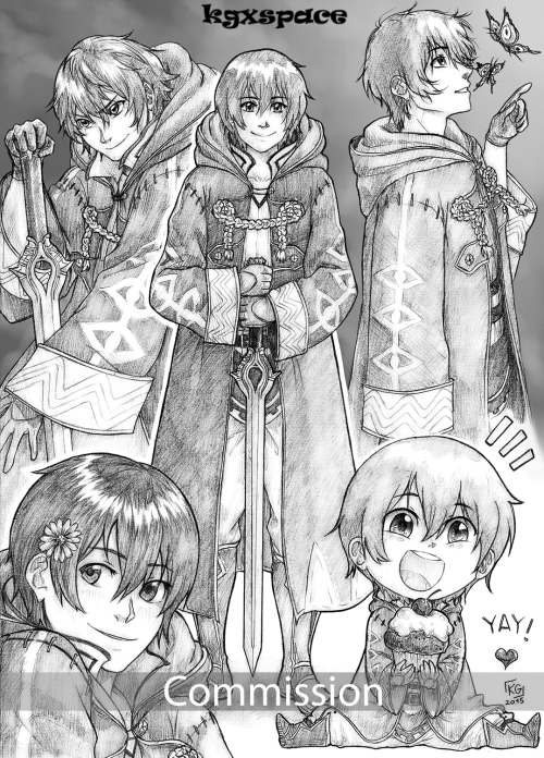 kgxspace: Sketchpage commission for Tasha :) Thank you very much for your support!It’s male Mo