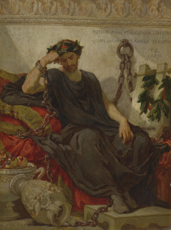 Thomas Couture (1815 - 1879) - Damocles