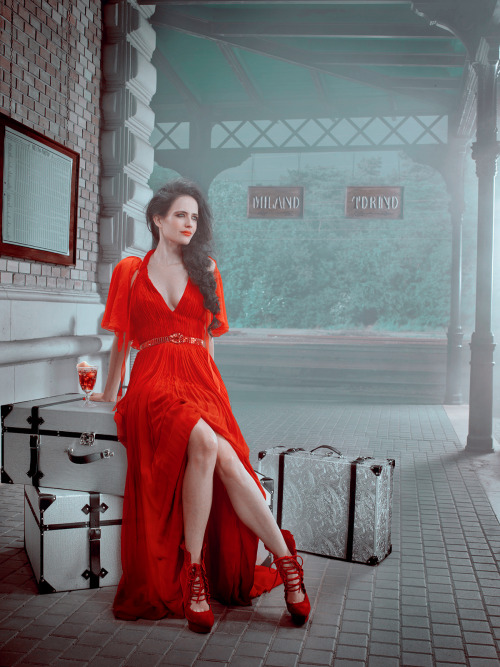 forevagreen:  Eva Green for the Campari Calendar, 2015