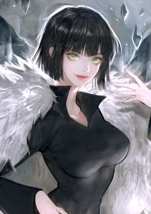 OnePunchMan - Blizzard of Hell, Fubuki  Monable . www.artstation.com/artwork/zXlo6
