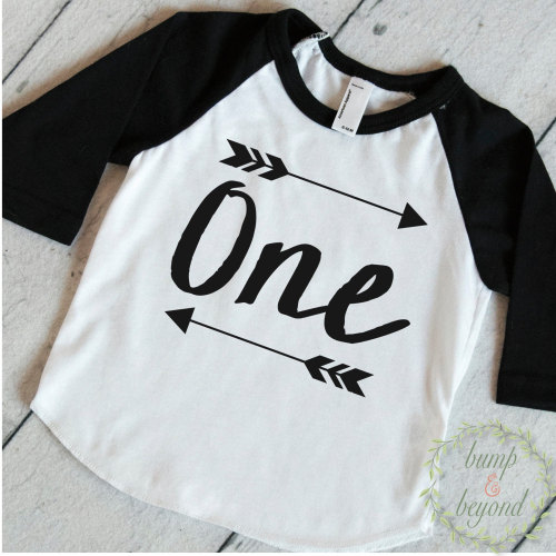 Boy First Birthday Shirt One Birthday Party Shirt Boy 1st Birthday Shirt Arrow Hipster Boy Clothes G