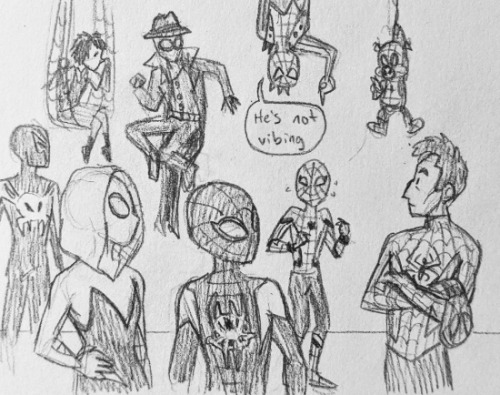 dakt37: Okay but what if MCU Spidey was in the Spider-Verse movies, but instead of being an actual S
