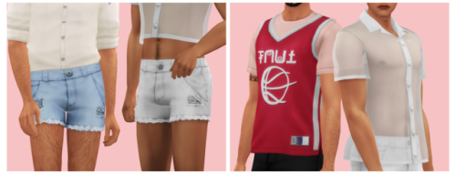 aharris00britney: AxA 2019 | 36 CAS Items for Male &amp; Female Sims This is a cc collab that @a