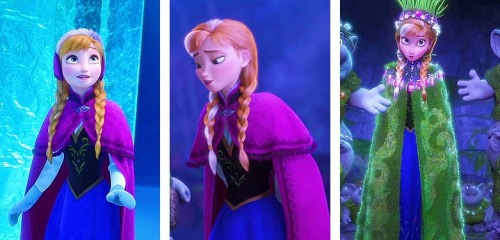 enchantedlydisney:Princess Anna through the scenes of Frozen (2013)(Queen Elsa | Kristoff | Prince H