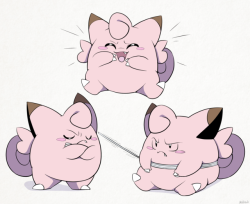 yellowdraws: Apparently Clefairy was originally