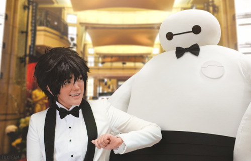 behindinfinity:  behindinfinity:“Tadashi, this is for you”Congratulations to Big Hero 6 for winning Best Animated Feature at the 87th Academy Awards!!!Big Hero 6 cosplayHiro Hamada • Jin (me) / Baymax • Kerophotos by KatWe were watching