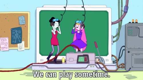 spinnedcycle:Bubblegum being focused on current problems but promising to do stuff with Marceline later is one of my fave bubbline things 
