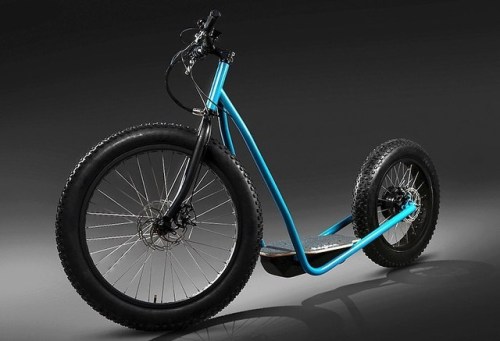 avialbikes:The Vinghen Ti1 electric push scooter from Bulgarian designers is capable of reaching spe