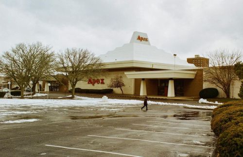 Apex Building - Pawtucket , RI (120 film Kodak Portra 800) - February 2021 . . . #film #mamiya645 #1