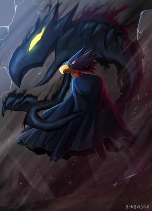 r-nowong: Fumikage Tokoyami from My Hero Academia Or Mr. Dark Birb :v Program : ClipStudio Paint