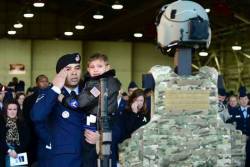 Ams2Kute:  &Amp;Ldquo;Held By His Dad, A Son Grieves For His Mother, Staff Sgt. Afton