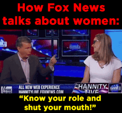 meshinator:  mediamattersforamerica:    We were going to do a “Top 10 Awful Displays of Sexism on Fox News” video, but the clips just kept rolling in. Here are 70.  The most disturbing thing to me about this are the women that also follow this mindset.