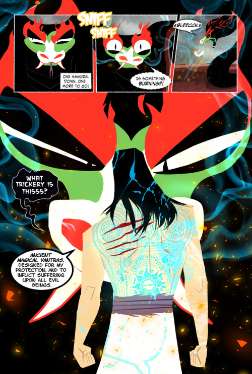 grievousalien: Here is the “Master of darkness” comics PART II - just to remind you wher