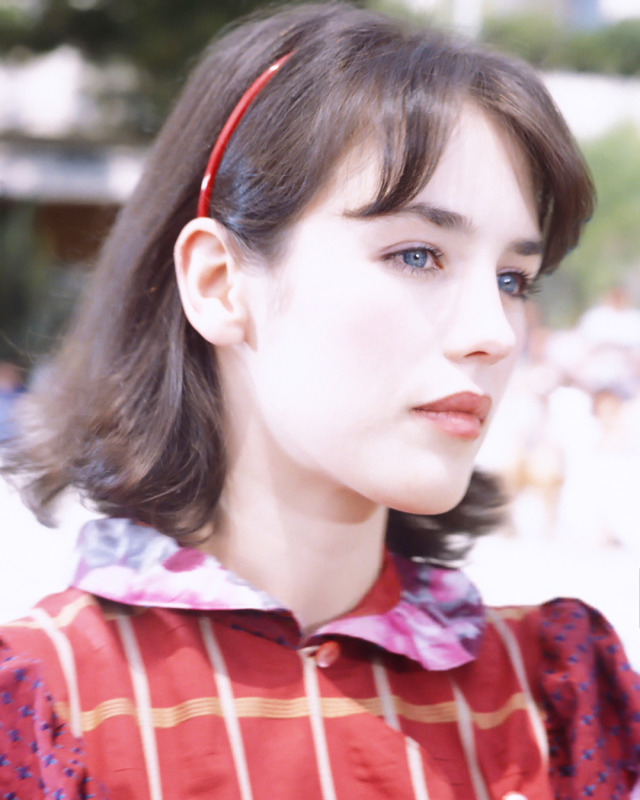 Isabelle Adjani at the Cannes Film Festival, France, 1981.