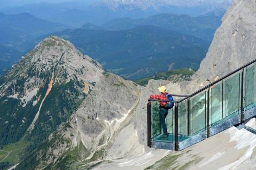 The Stairway to NothingnessLocated on the Dachstein massif, one of the highest mountains in the Alps