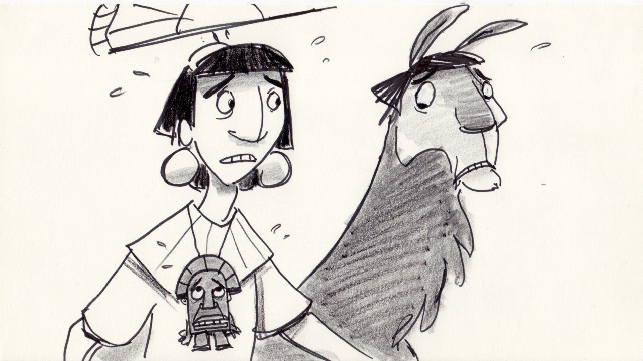 barryjohnson77:  A few of my story sketches from Kingdom of the Sun…which later