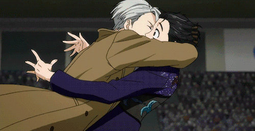 kukayuuri: Victuri flirting at the rinkside