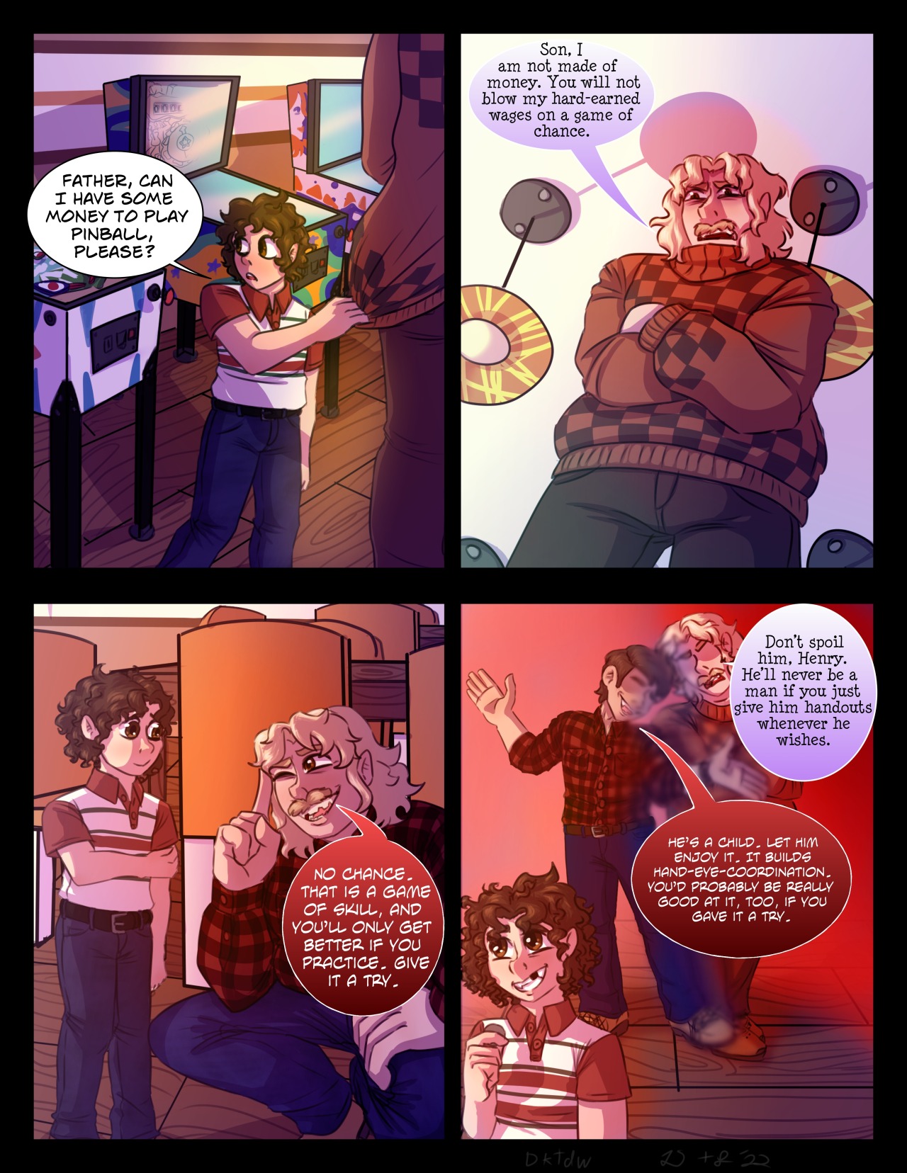 Don't keep the devil waiting — Chapter 4: Page 106: Ghastly Babies WE'RE  BACK