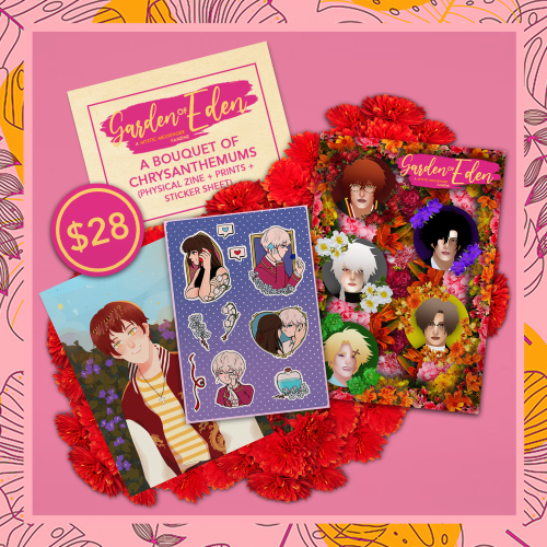 mysmezine:And we’re live! Pre-Orders for the Our Garden of Eden: A Mystic Messenger Fanzine is