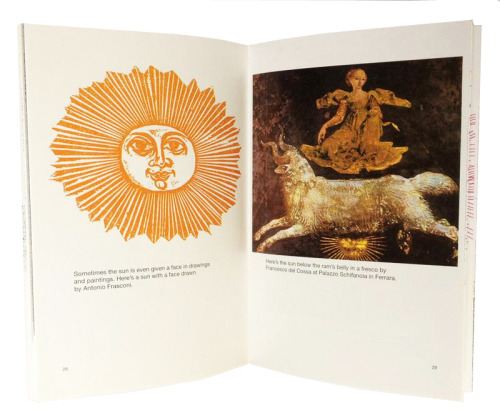 Bruno Munari, Drawing the sun. Via Edizioni Corraini, Italy, 2004. More pages here.“When drawing the