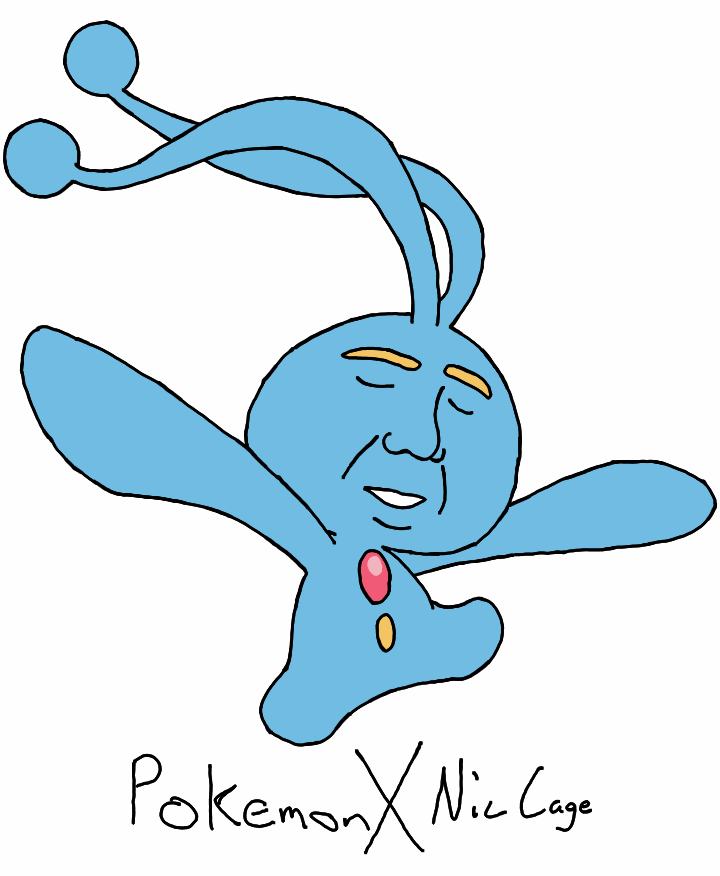 Pokemon X Nic Cage — #489 Phione