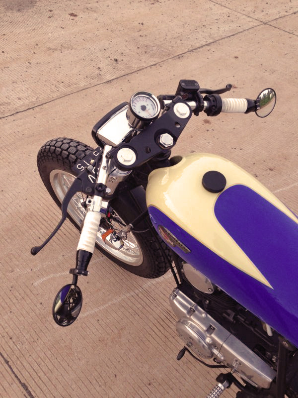 garageprojectmotorcycles:  Mahatma from Besi Moto in Indonesia sent me some pics